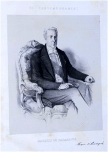 Marquez de Paranaguá - Litografia