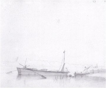 Markus Pernhart - Vordergrundskizze - 1844