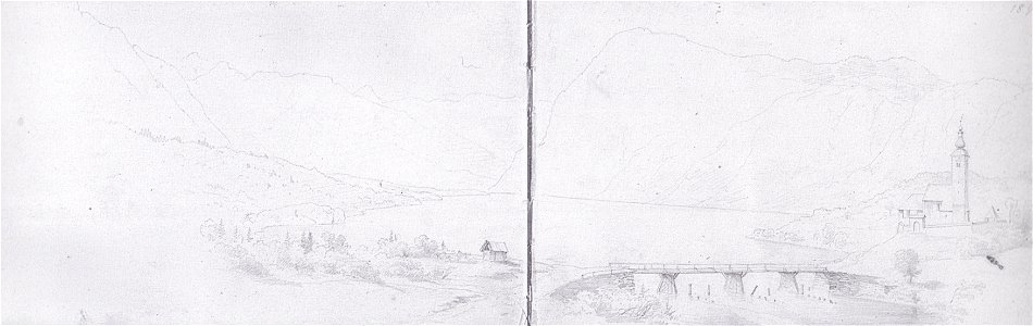 Markus Pernhart - Wocheinersee - 1864