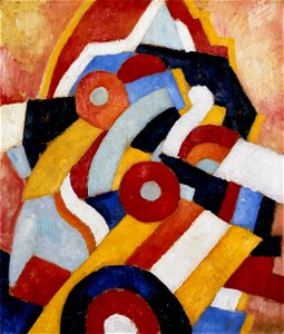 Marsden Hartley - Abstraction - 80.82 - Museum of Fine Arts, Houston