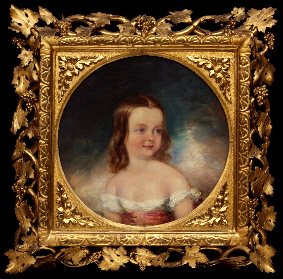 Marshall Claxton - Helen Mary Dickinson (aged two years) - Google Art Project