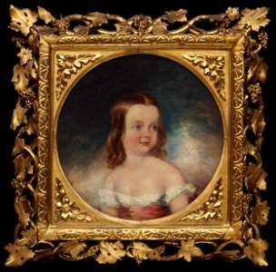 Marshall Claxton - Helen Mary Dickinson (aged two years) - Google Art Project