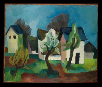 Martel Schwichtenberg - Blühende Waldbäume II (Flowering Tree II) - 1941.677 - Yale University Art Gallery