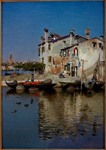 Martin Rico y Ortega - Fishermen's Houses, Giudecca - 57.238 - Rhode Island School of Design Museum