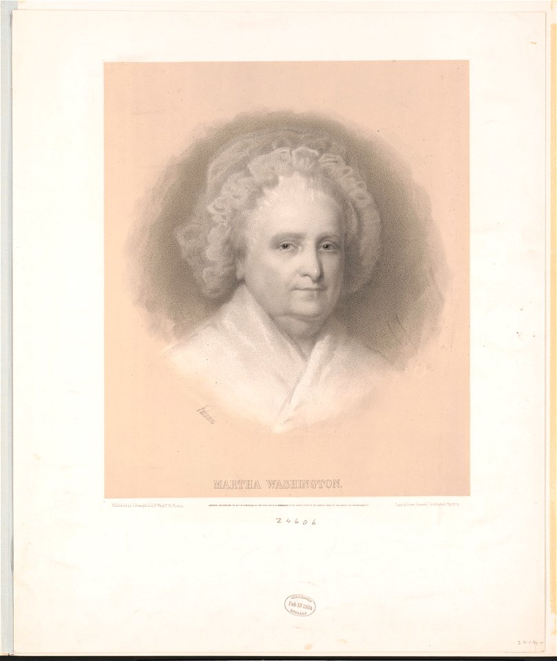 Martha Washington - published by L. Prang. LCCN96525374