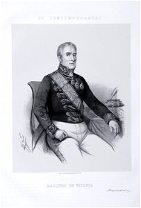 Marquez de Valença - Litografia
