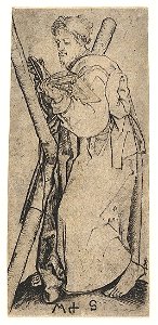 Martin Schongauer - Der Apostel Andreas (L 43)