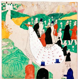 Marriage (Malevich, ca. 1908)