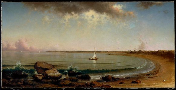 Martin Johnson Heade - Shore Scene, Point Judith - 1991.967 - Museum of Fine Arts