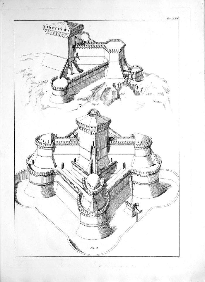 Martini - Trattato di architettura civile e militare, 1841, III-0057