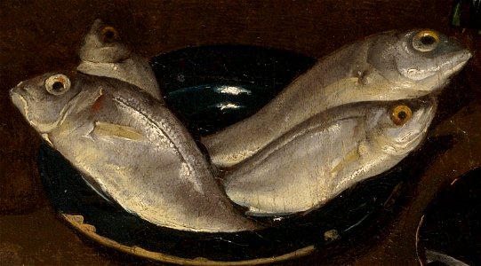 Martha and Mary detail of fish
