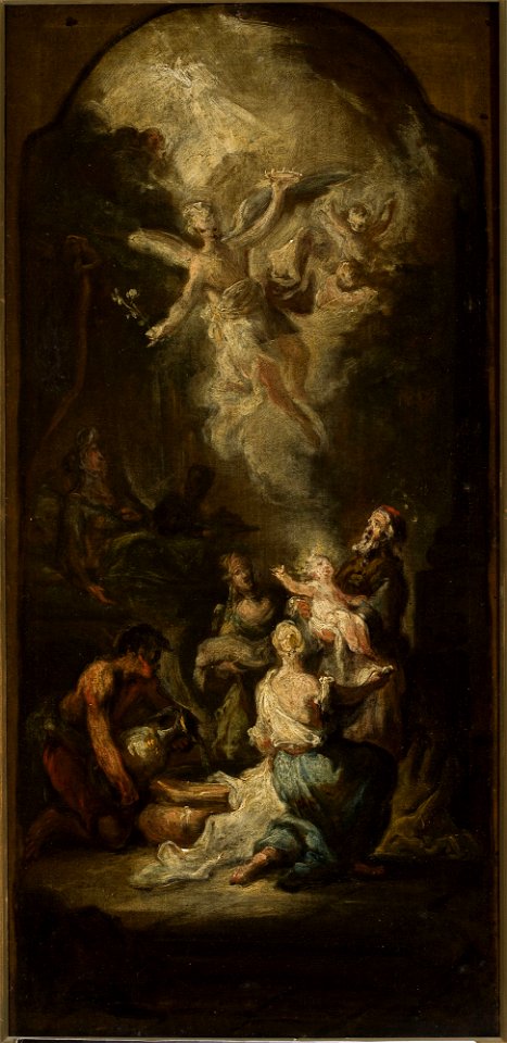 Martin Johann Schmidt - Nativity of St. John - M.Ob.859 MNW - National Museum in Warsaw