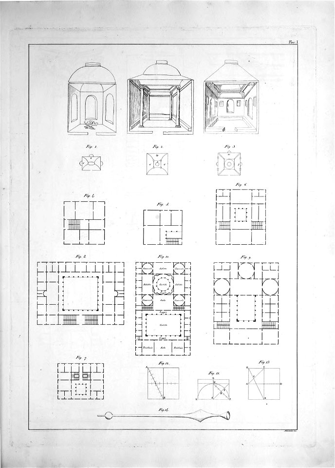 Martini - Trattato di architettura civile e militare, 1841, III-0013