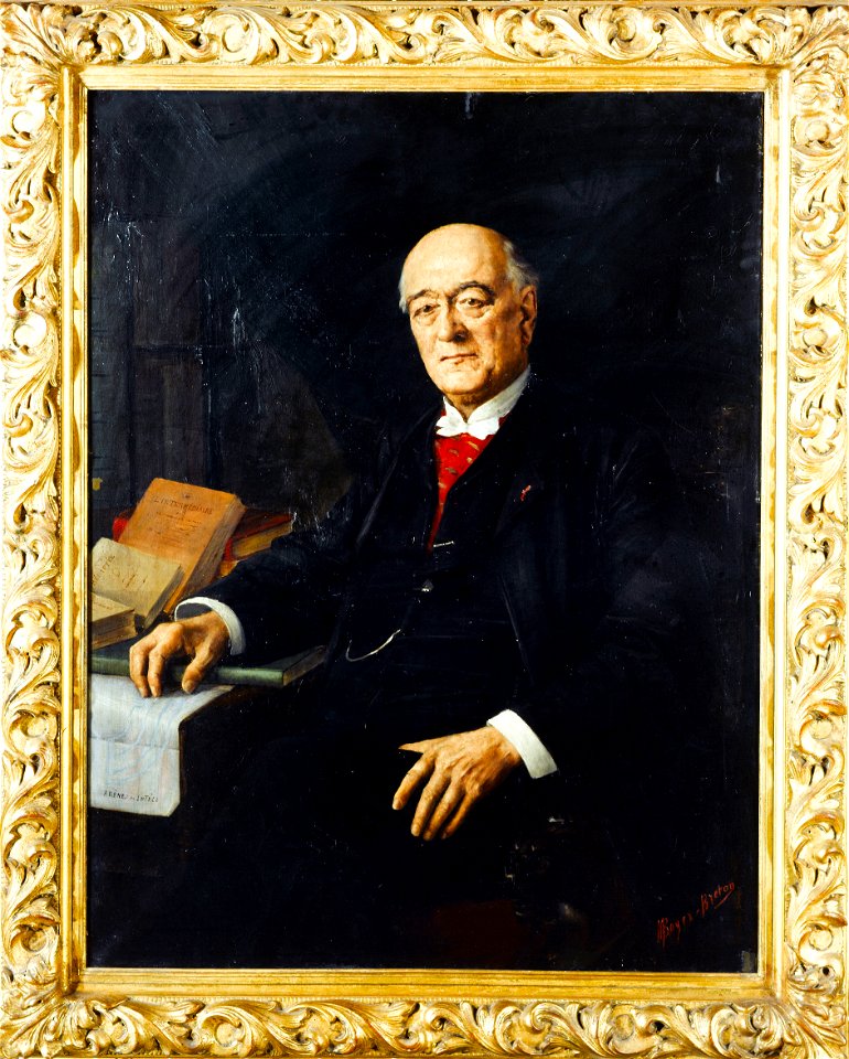 Marthe Boyer-Breton - Portrait de Charles Read (1819-1898), écrivain et historien - P399 - Musée Carnavalet