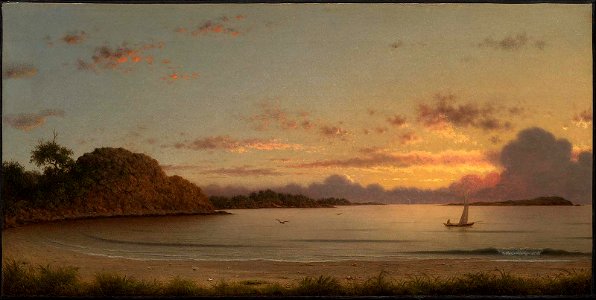 Martin Johnson Heade - Dawn - 47.1143 - Museum of Fine Arts. Free illustration for personal and commercial use.