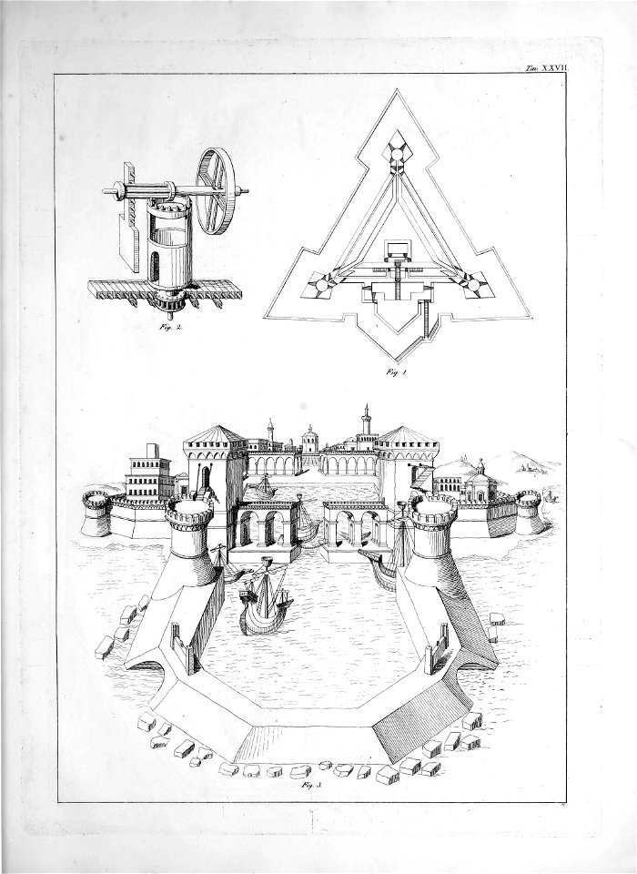 Martini - Trattato di architettura civile e militare, 1841, III-0065