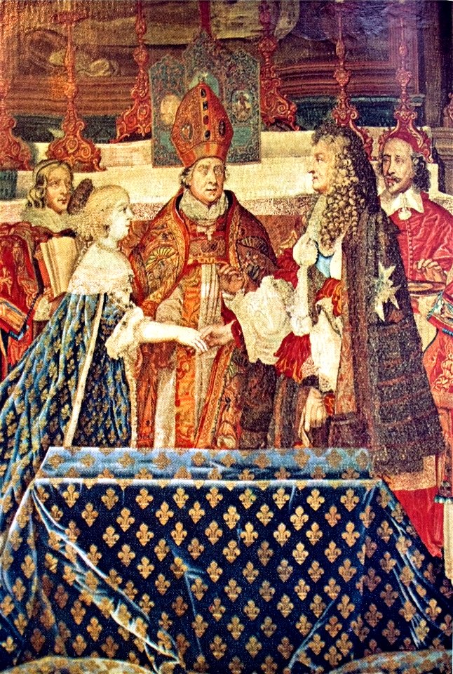Marriage of Louis XIV with Marie-Therese of Austria