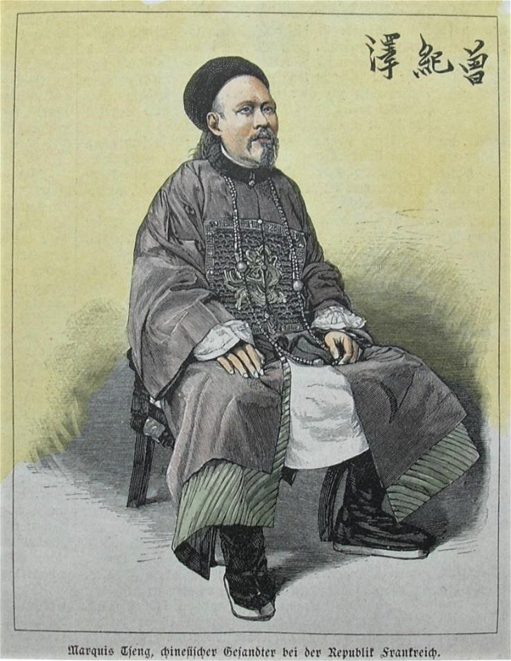 Marquis Tseng, chinesischer Gesandter bei der Republik Frankreich