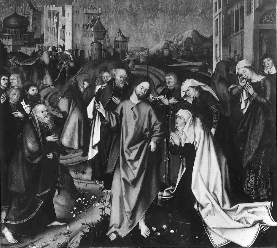 Martin Schaffner - Abschied Christi von Maria - L 1069 - Bavarian State Painting Collections