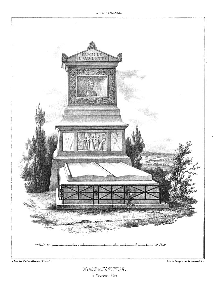 Marty - Les principaux monuments funéraires - Lavallette