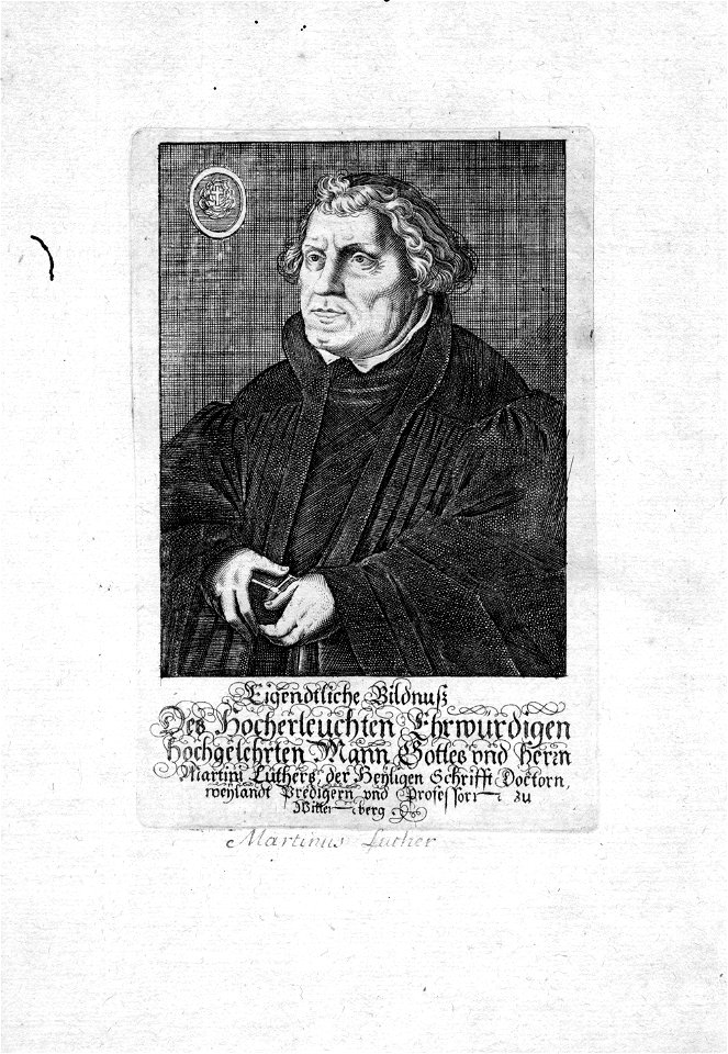Martin Luther (gravure anonyme)