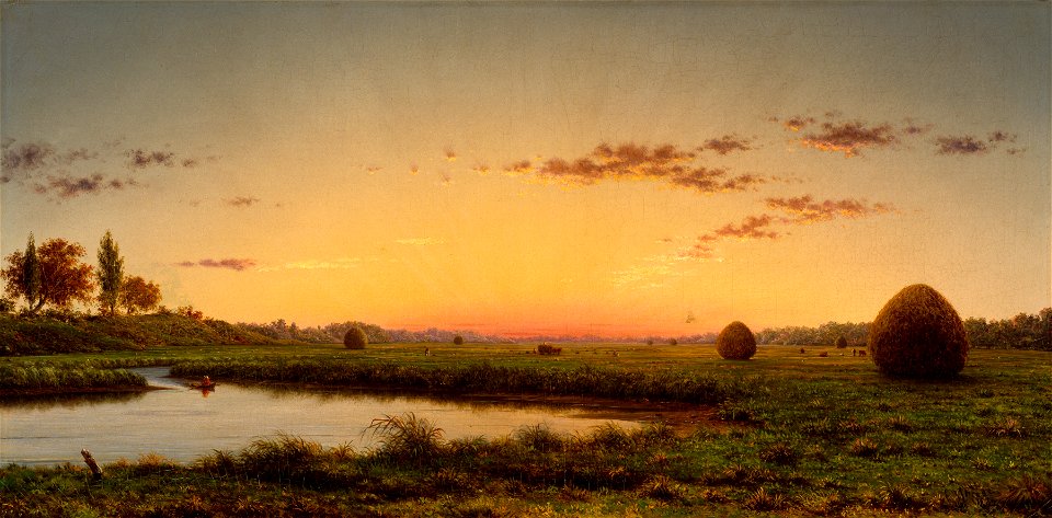 Martin Johnson Heade - Haystacks on the Newburyport Marshes - Walters 372531
