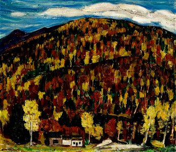 Marsden Hartley - Maine Landscape, Autumn No. 13 - ASC.2012.60 - Crystal Bridges Museum of American Art