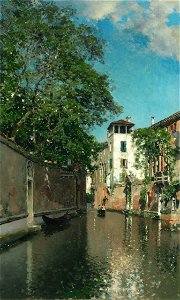 Martin Rico y Ortega - Canal in Venice - 1973.766 - Art Institute of Chicago