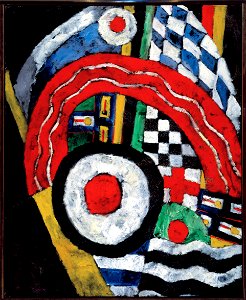 Marsden Hartley - Painting No. 46 - 1956-5 - Albright–Knox Art Gallery