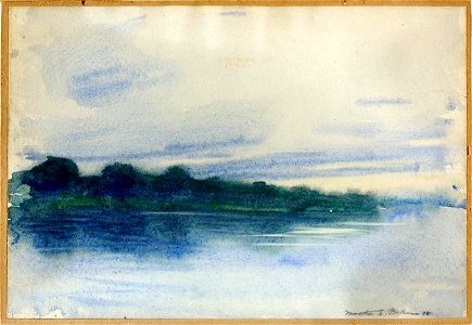 Martha Susan Baker - Twilight no. 2 1898 - 1968.88.1 - Smithsonian American Art Museum
