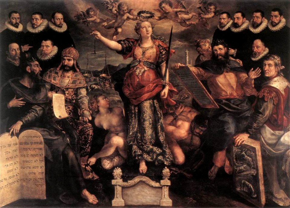 Marten de Vos - The Tribunal of the Brabant Mint in Antwerp - WGA25324
