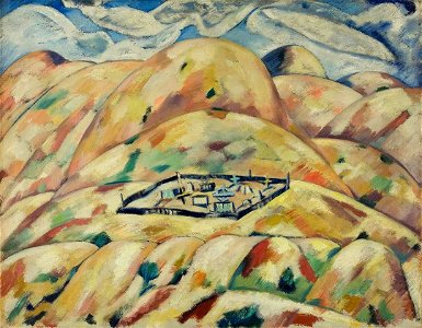 Marsden Hartley - New Mexico No. 2 - ASC.2012.37 - Crystal Bridges Museum of American Art