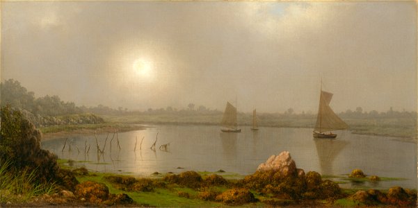 Martin Johnson Heade - York Harbor, Coast of Maine - 1999.291 - Art Institute of Chicago