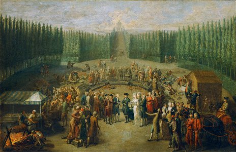 Martin Knoller - Die Grundsteinlegung des Concordiatempels in Laxenburg - 4139 - Kunsthistorisches Museum