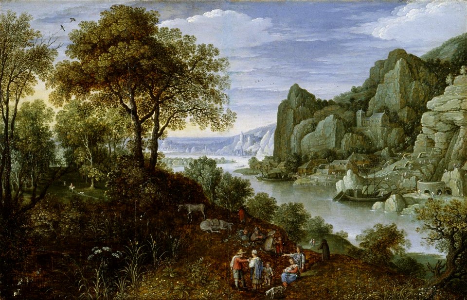 Martin Rykaert - Mining Operations along a River - Walters 371730