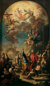 Martino Altomonte - Die Apostel Petrus und Johannes heilen einen Lahmen - 5531 - Österreichische Galerie Belvedere