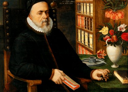 Marten van Valckenborch - Portrait of a scholar, probably Carolus Clusius