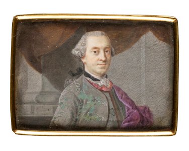 Martin Scheffel - Fredrik Bennet, Baron, governor - NMB 2485 - Nationalmuseum