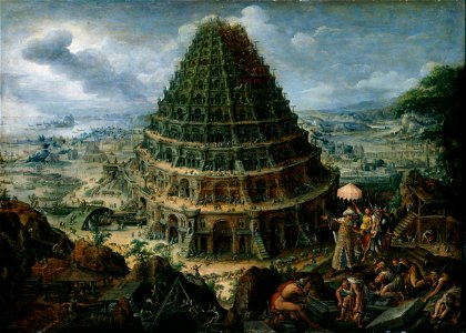 Marten van Valckenborch the Elder - The Tower of Babel - Google Art Project