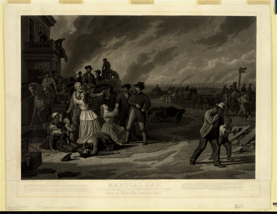 Martial law - engraved by John Sartain. LCCN2003690773