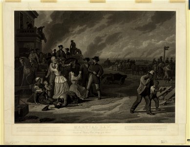 Martial law - engraved by John Sartain. LCCN2003690773