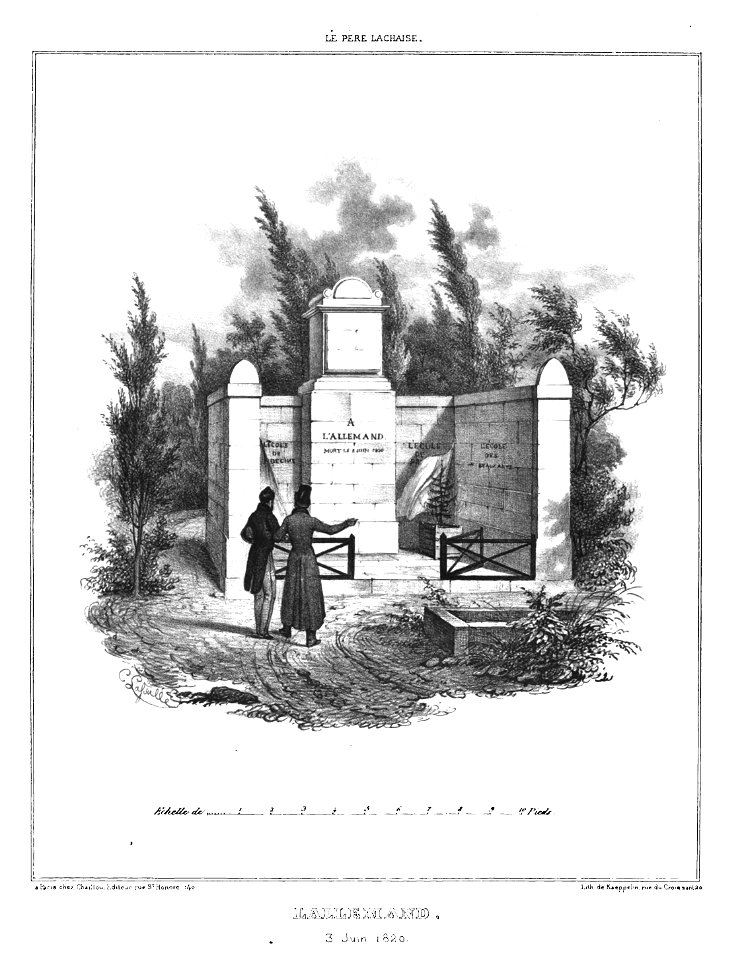 Marty - Les principaux monuments funéraires - Lallemand