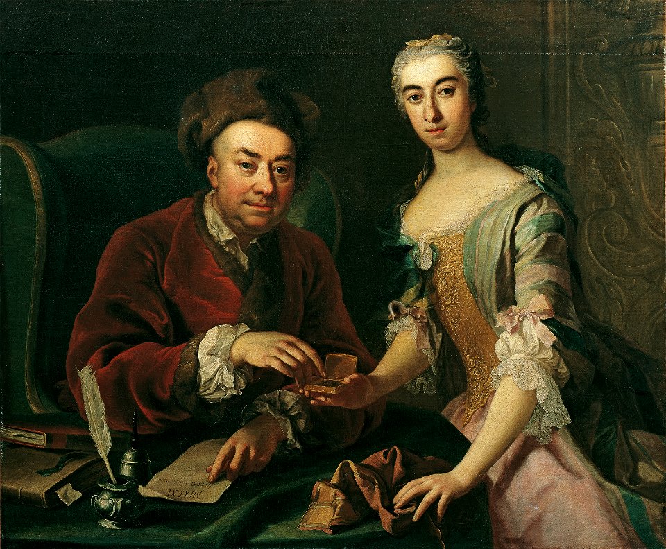 Martin van Meytens d. J. - Doppelbildnis - 4195 - Kunsthistorisches Museum