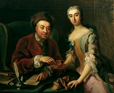Martin van Meytens d. J. - Doppelbildnis - 4195 - Kunsthistorisches Museum