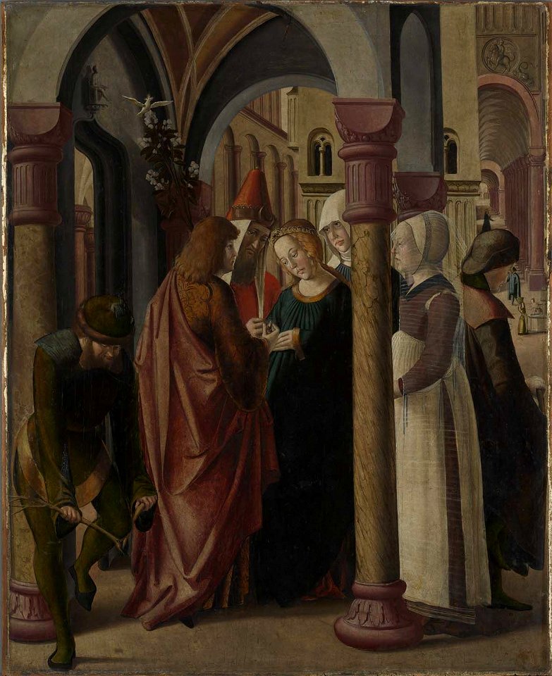 Marx Reichlich - Marienaltar, Vermählung Mariae - 5302 - Bavarian State Painting Collections