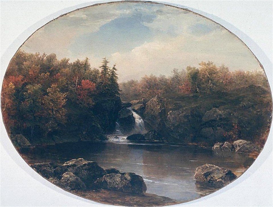 The Waterfalls by Homer Dodge Martin, 1861