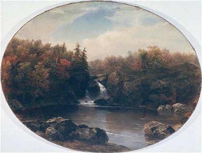 The Waterfalls by Homer Dodge Martin, 1861