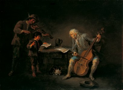 Martin Johann Schmidt - Musikanten - 6604 - Österreichische Galerie Belvedere