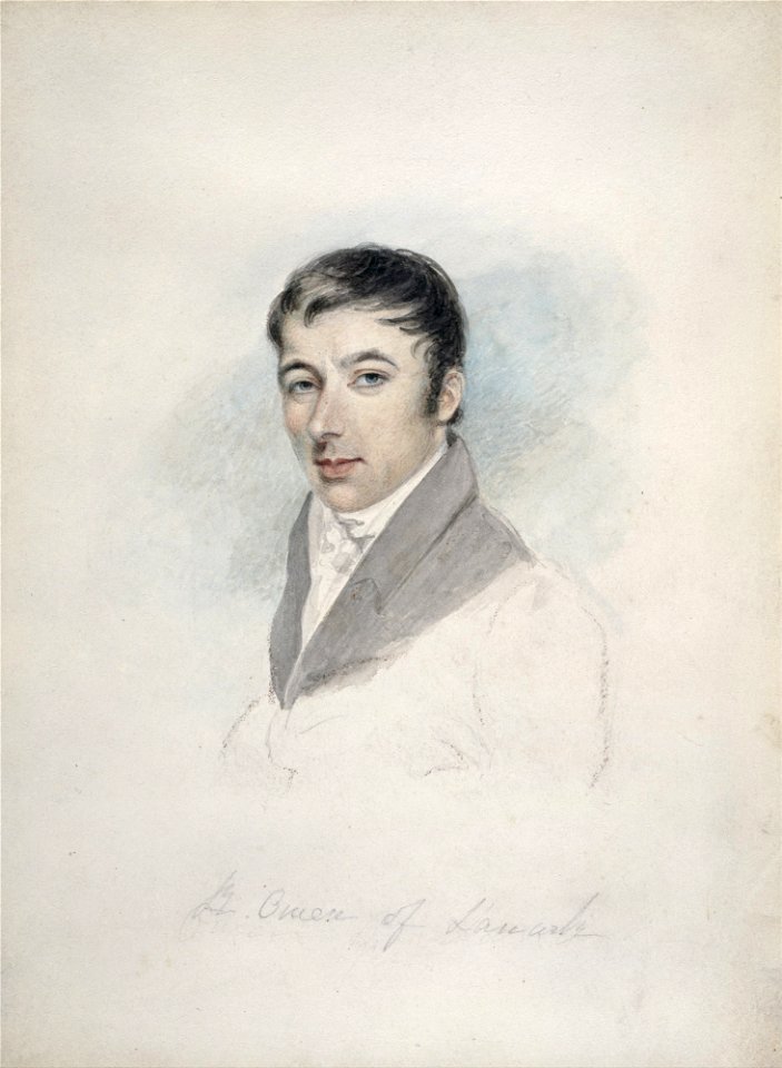 Mary Ann Knight - Robert Owen, 1771 - 1858. Pioneer socialist - Google Art Project