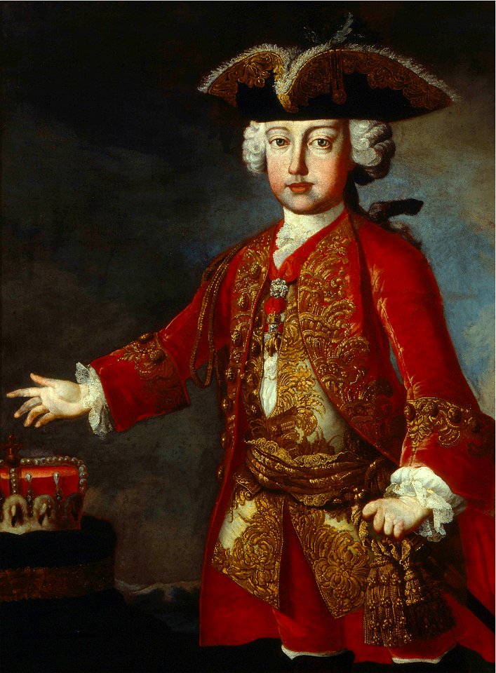 Martin van Meytens (circle) - Cesar Jožef II